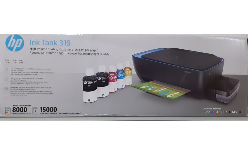 Hp ink tank 319 установка драйвера